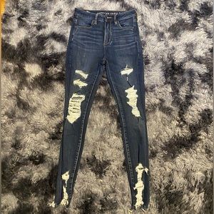 American Eagle Super Stretch Jeans.